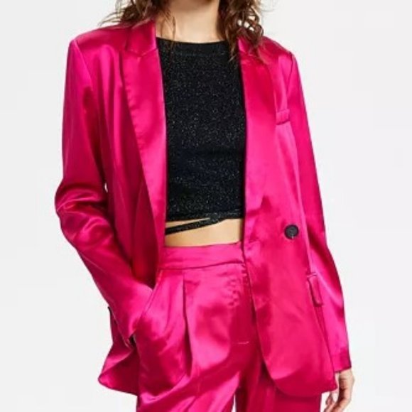 NWOT LUCY PARIS Rowe Pocket Blazer - Picture 2 of 3